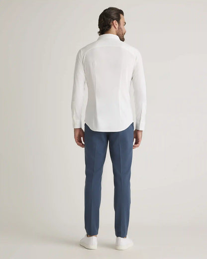 Commuter Stretch Pique Long Sleeve Button Down
