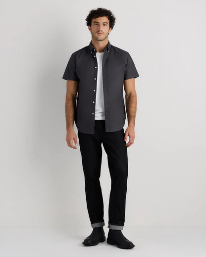 100% Organic Cotton Short Sleeve Oxford Shirt