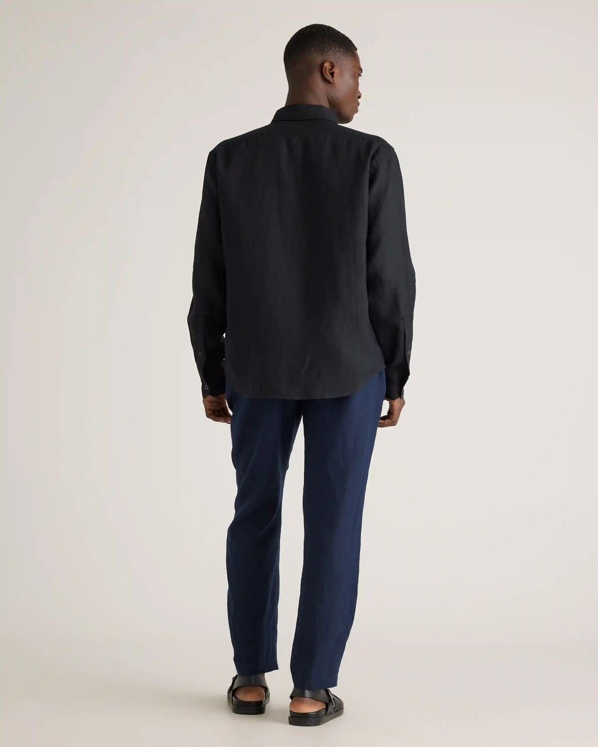 100% European Linen Utility Shirt