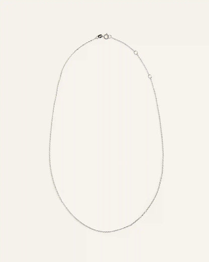 10K Gold Delicate Cable Chain Necklace