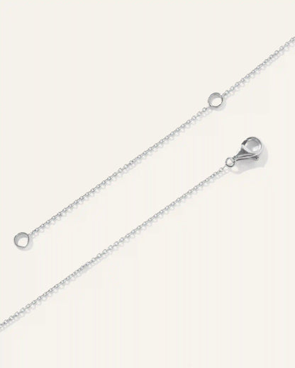 14K Gold Diamond Baguette Bar Necklace