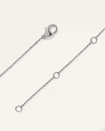 14K Gold Diamond & Semi-Precious Gemstone Drop Necklace
