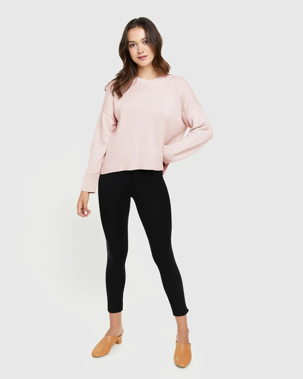 100% Organic Cotton Boyfriend Crew Sweater