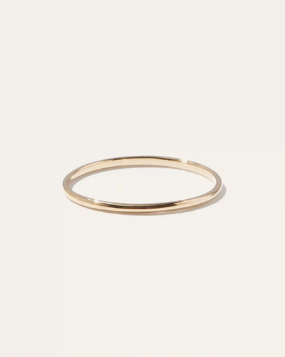 14K Gold Stacker Ring