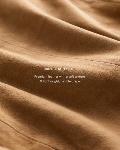 100% Suede Bomber Jacket