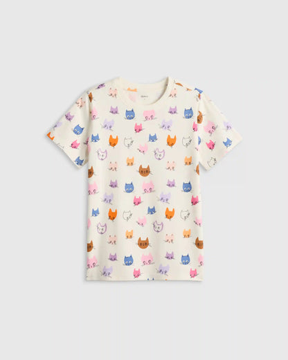 100% Organic Cotton Jersey Short Sleeve Tee