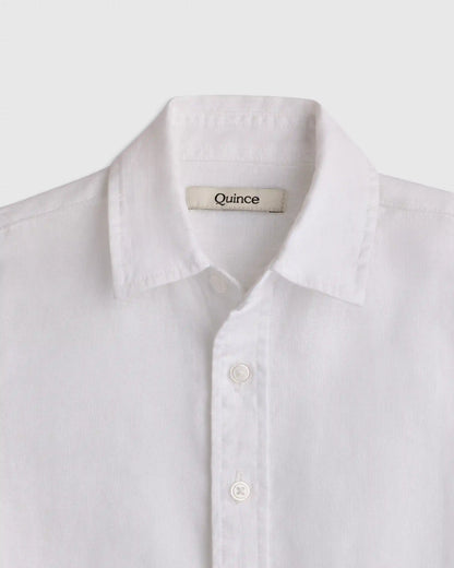 100% European Linen Short Sleeve Shirt
