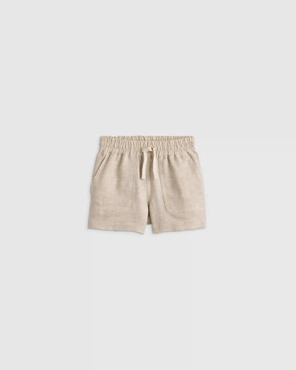 100% European Linen Drawstring Shorts