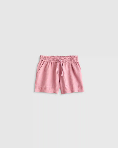 100% European Linen Drawstring Shorts
