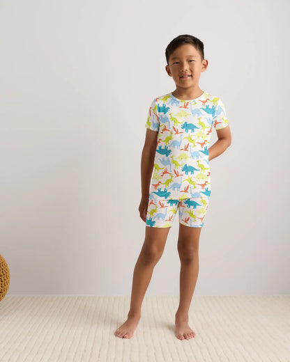 Bamboo Short Sleeve and Shorts Pajama Set
