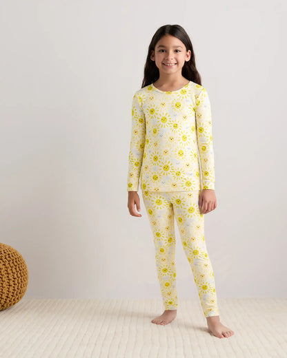 Bamboo Long Sleeve and Pant Pajama Set