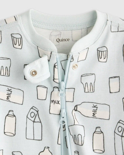 100% Organic Cotton Footie Pajama