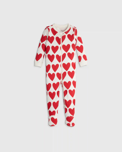 100% Organic Cotton Footie Pajama