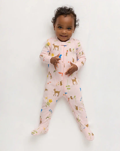 100% Organic Cotton Footie Pajama