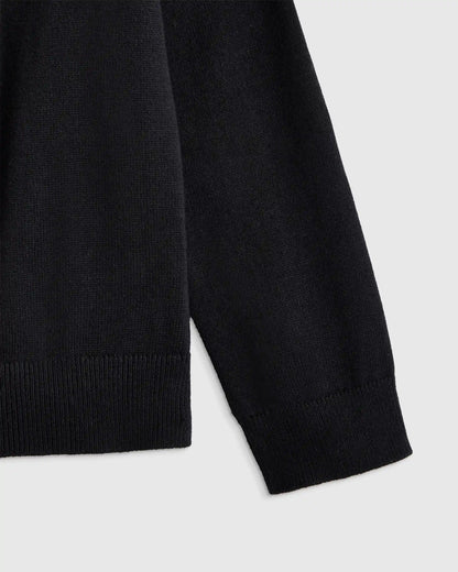 100% Organic Cotton Crewneck Cardigan