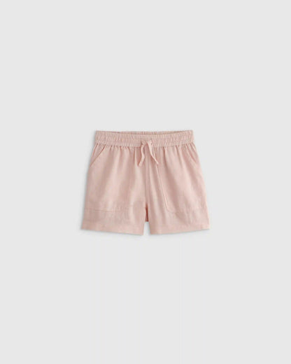 100% European Linen Drawstring Shorts
