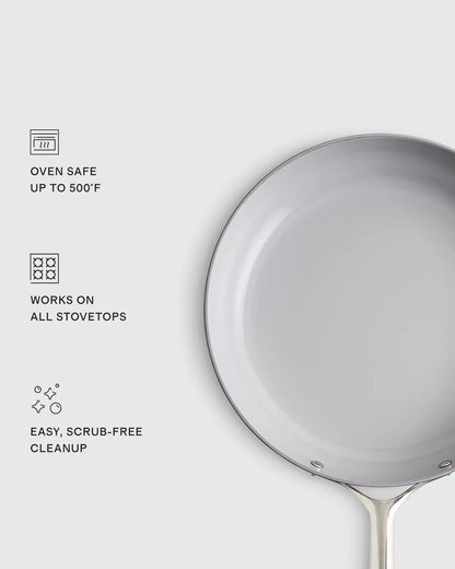 Ceramic Nonstick 7pc Cookware Set