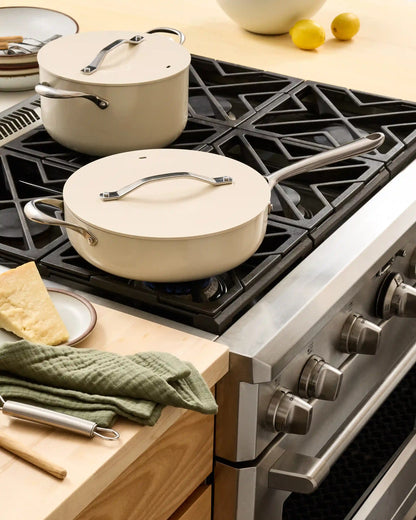 Ceramic Nonstick Saute Pan with Lid