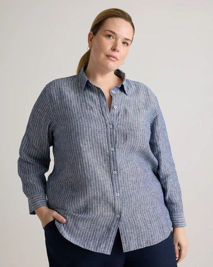 100% European Linen Long Sleeve Shirt