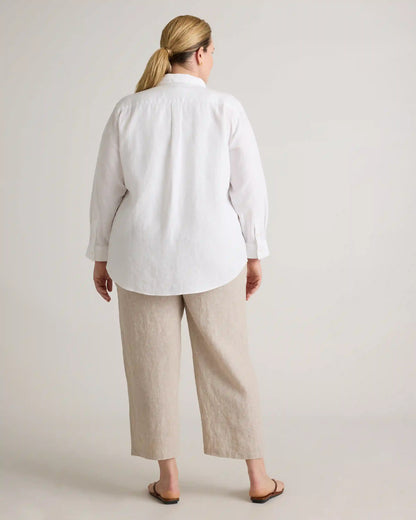 100% European Linen Long Sleeve Shirt