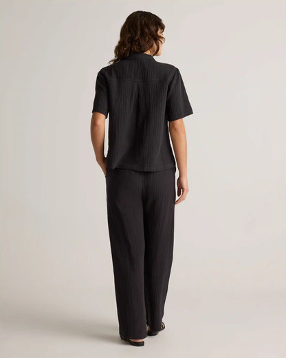 100% Organic Cotton Gauze Short Sleeve Shirt