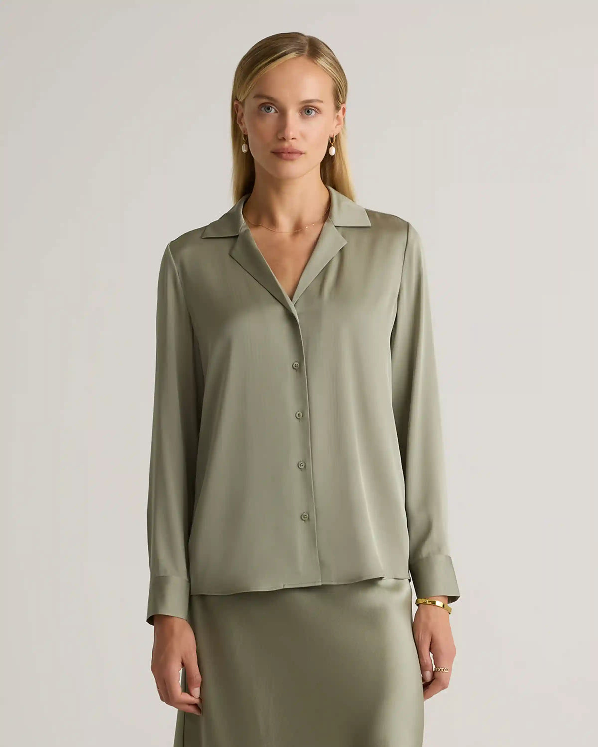 100% Washable Silk Skirt
