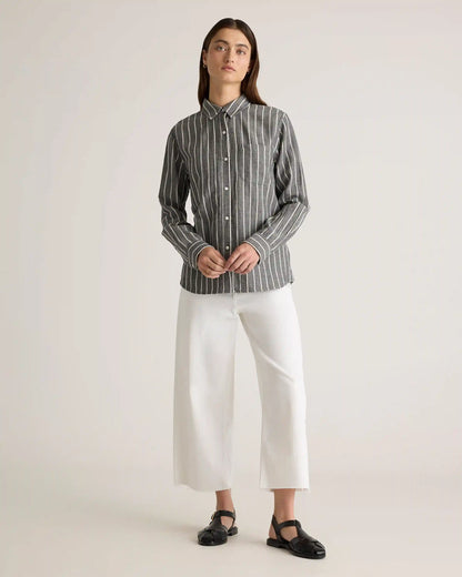 100% Organic Cotton Gauze Long Sleeve Shirt