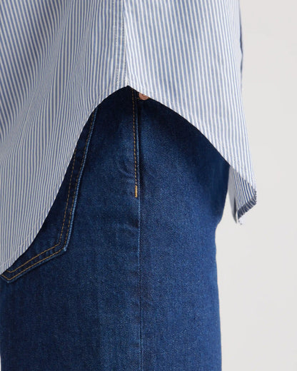 100% Organic Cotton Poplin Long Sleeve Shirt