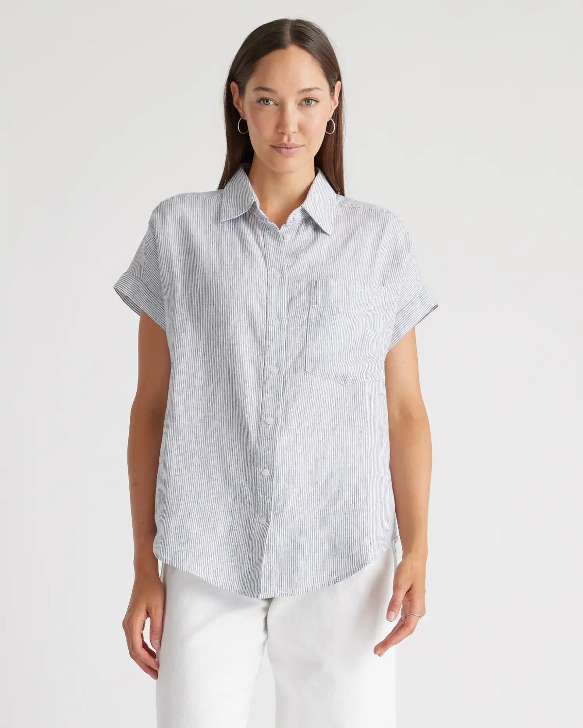 100% European Linen Camp Shirt