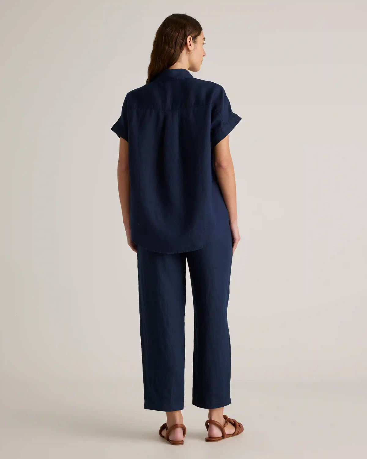 100% European Linen Camp Shirt