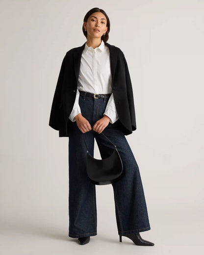 100% Organic Cotton Poplin Balloon Sleeve Shirt