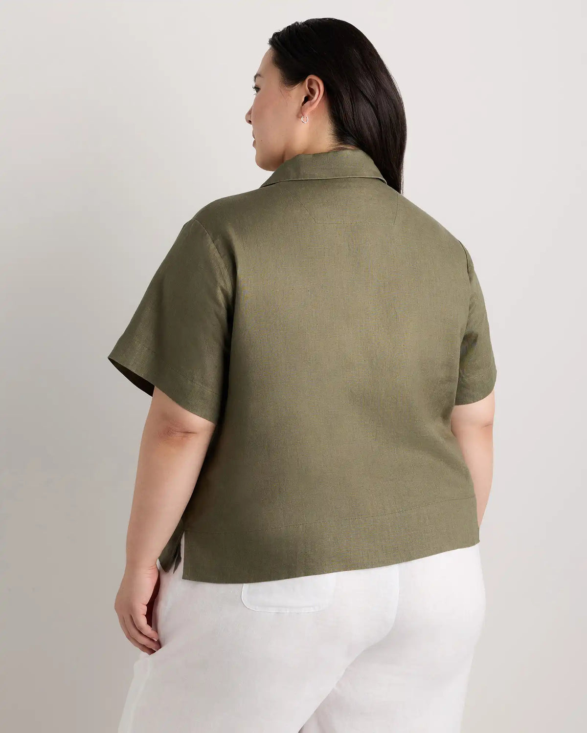 100% European Linen Short Sleeve Shirt