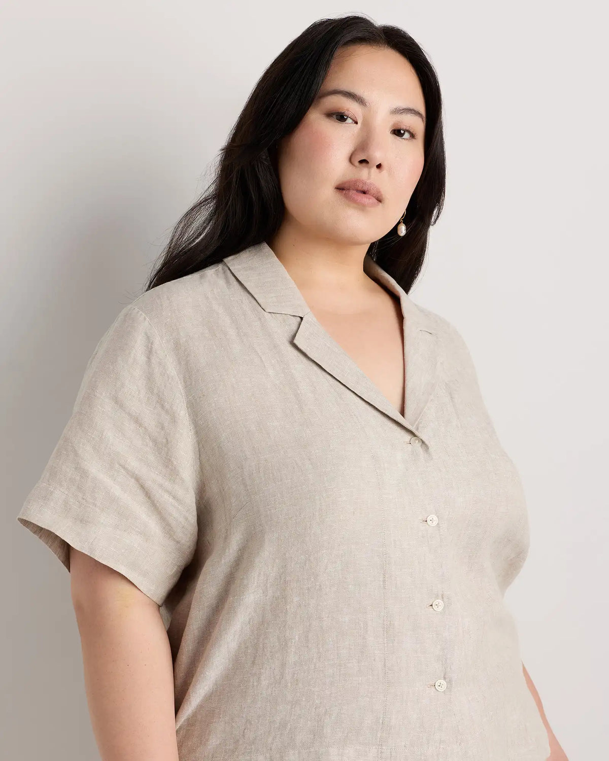 100% European Linen Short Sleeve Shirt
