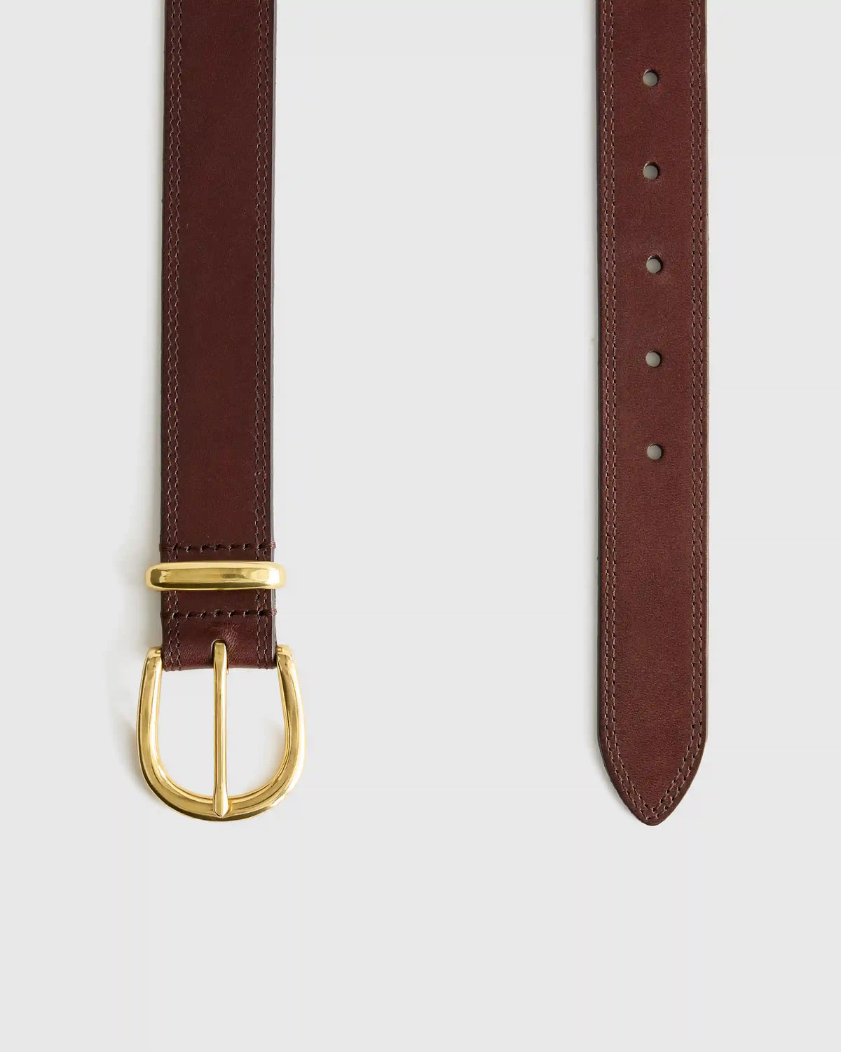 Allegra European Leather Belt