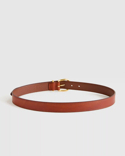 Allegra European Leather Belt