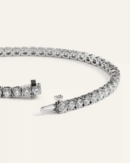 14K Gold Diamond Petite Tennis Bracelet - 1ctw
