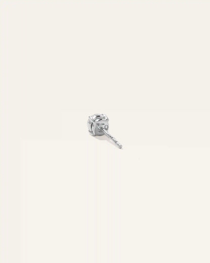 14K Gold Lab Grown Diamond Four-Prong Solitaire Studs - 0.50ctw