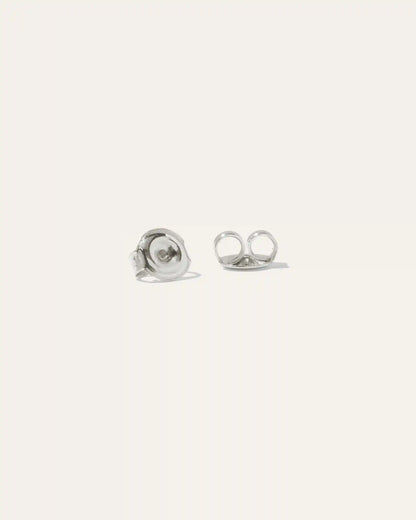 14K Gold Diamond Tiny Studs
