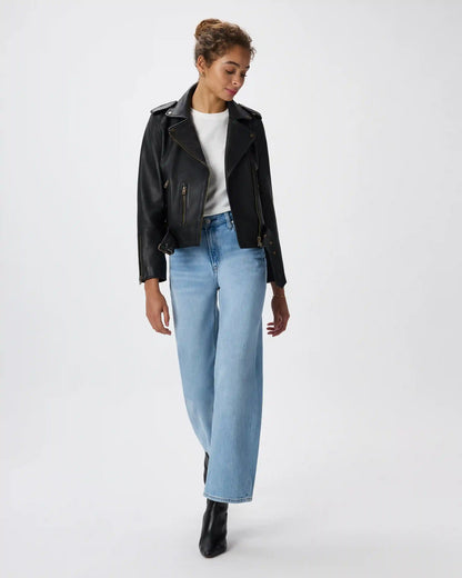 100% Leather Motorcycle Jacket