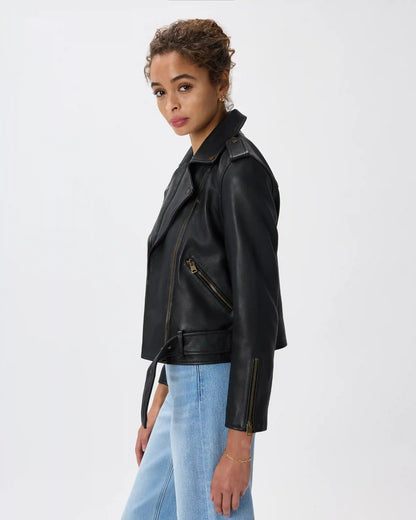 100% Leather Motorcycle Jacket