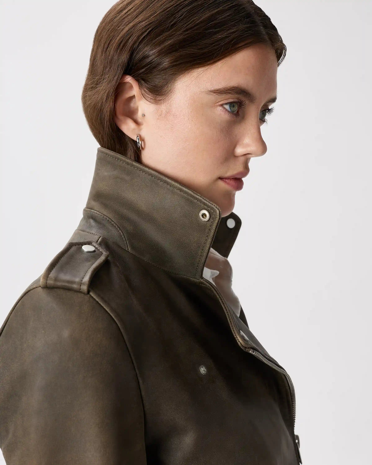 100% Leather Motorcycle Jacket