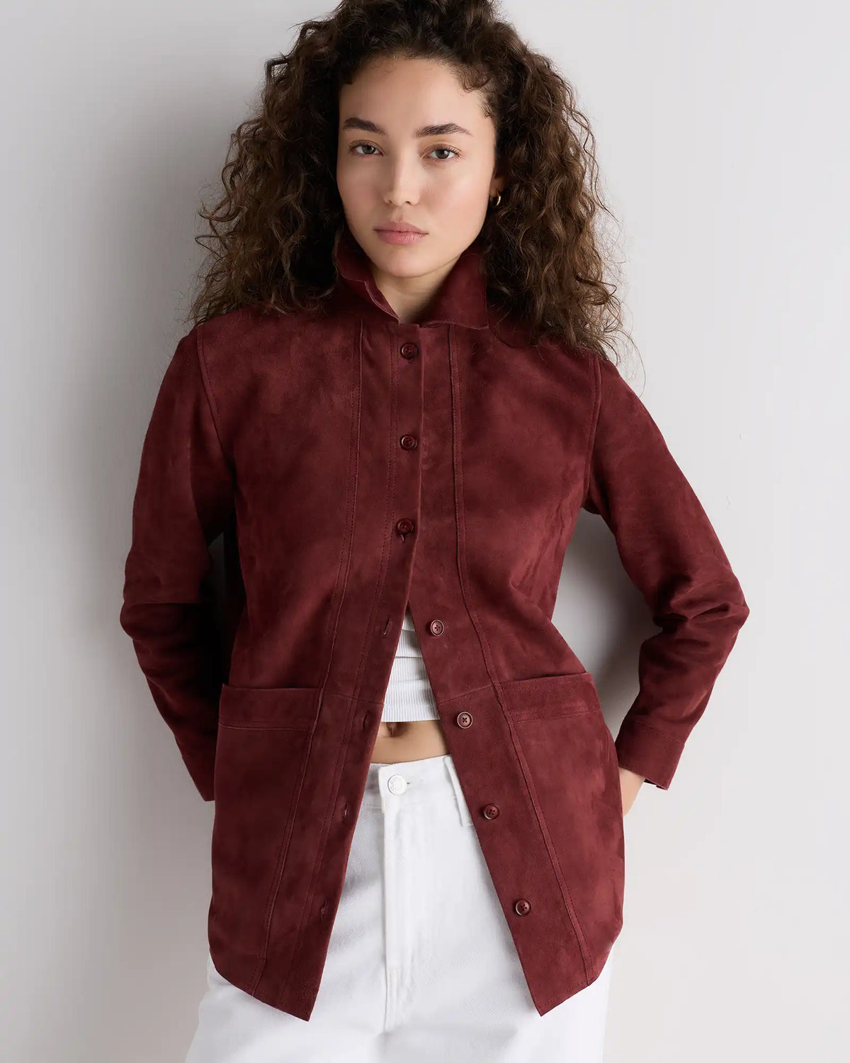 100% Suede Chore Jacket