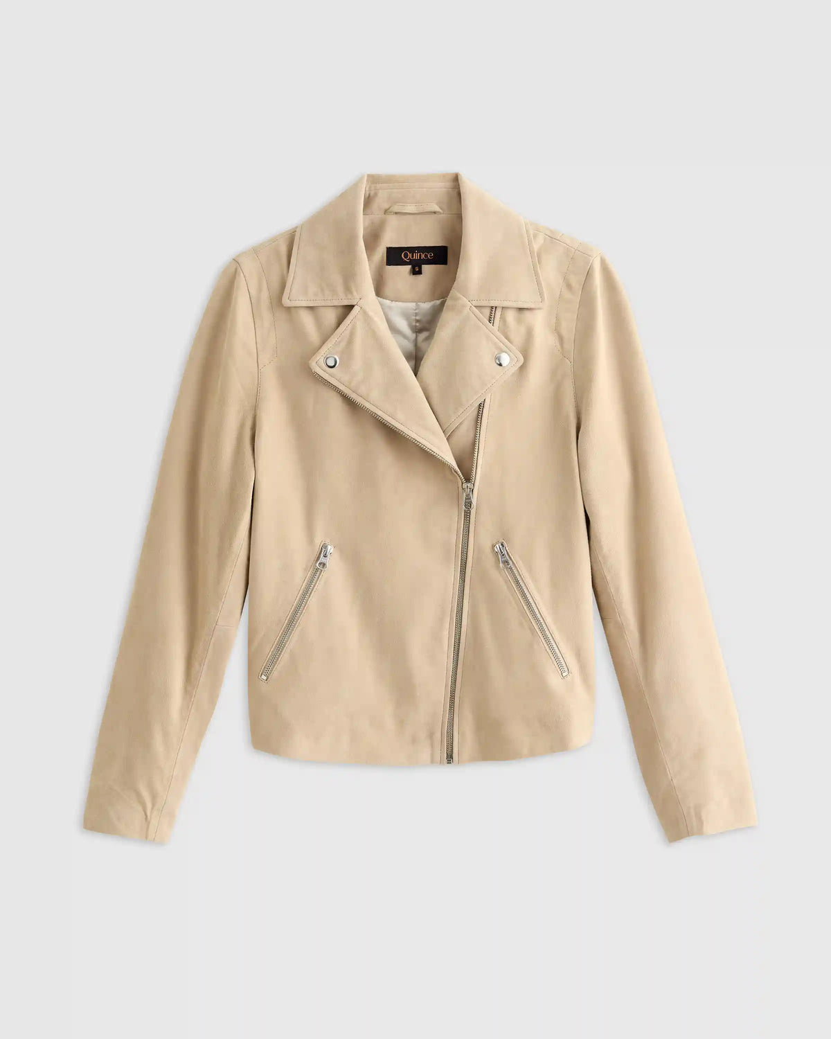 100% Suede Biker Jacket