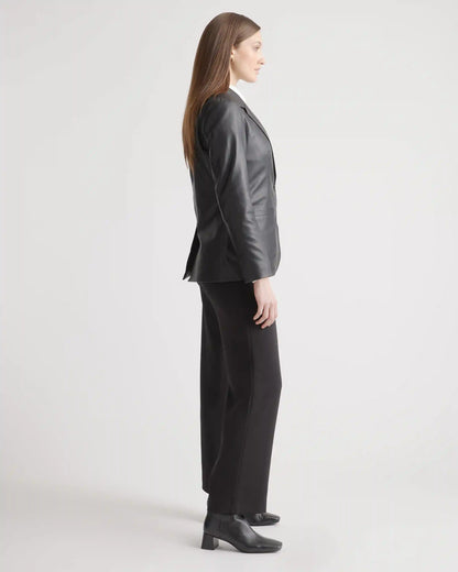 100% Leather Blazer