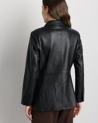 100% Leather Blazer