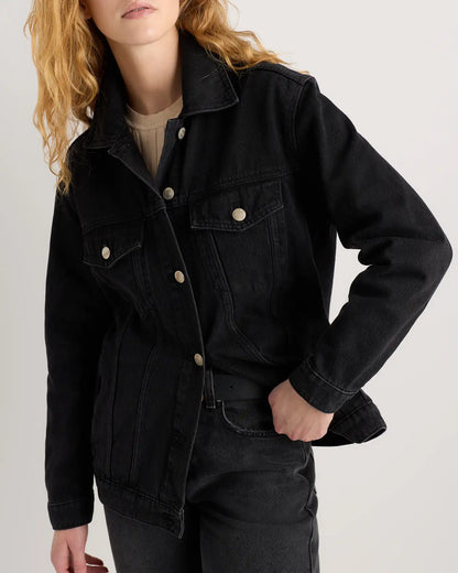 100% Organic Cotton Oversized Denim Jacket