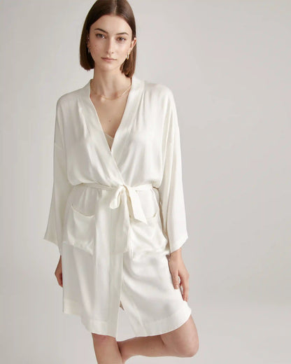 100% Washable Silk Robe