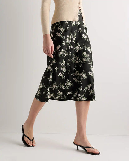 100% Washable Silk Skirt