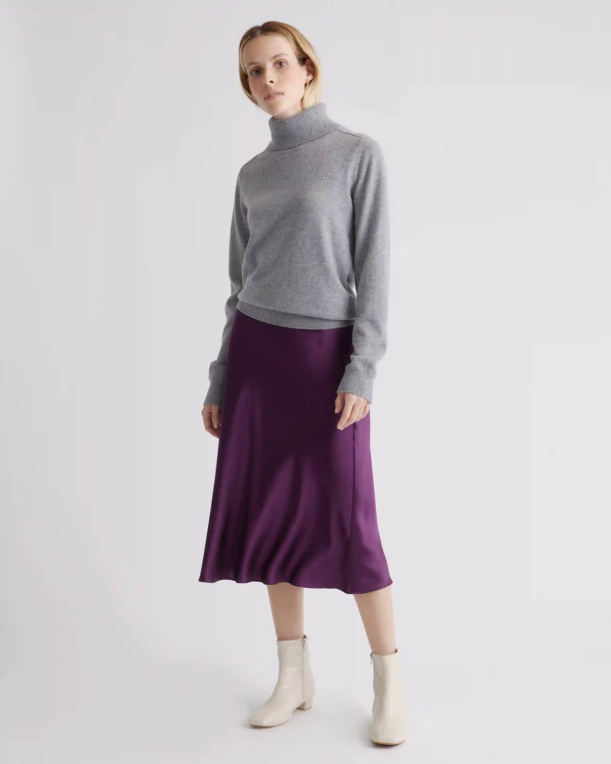 100% Washable Silk Skirt