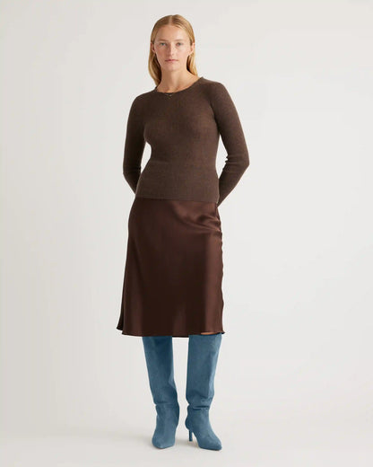 100% Washable Silk Skirt